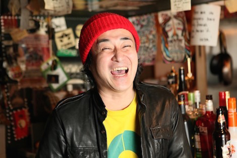 BOM owner of rock bar koba in Hiroshima Japan