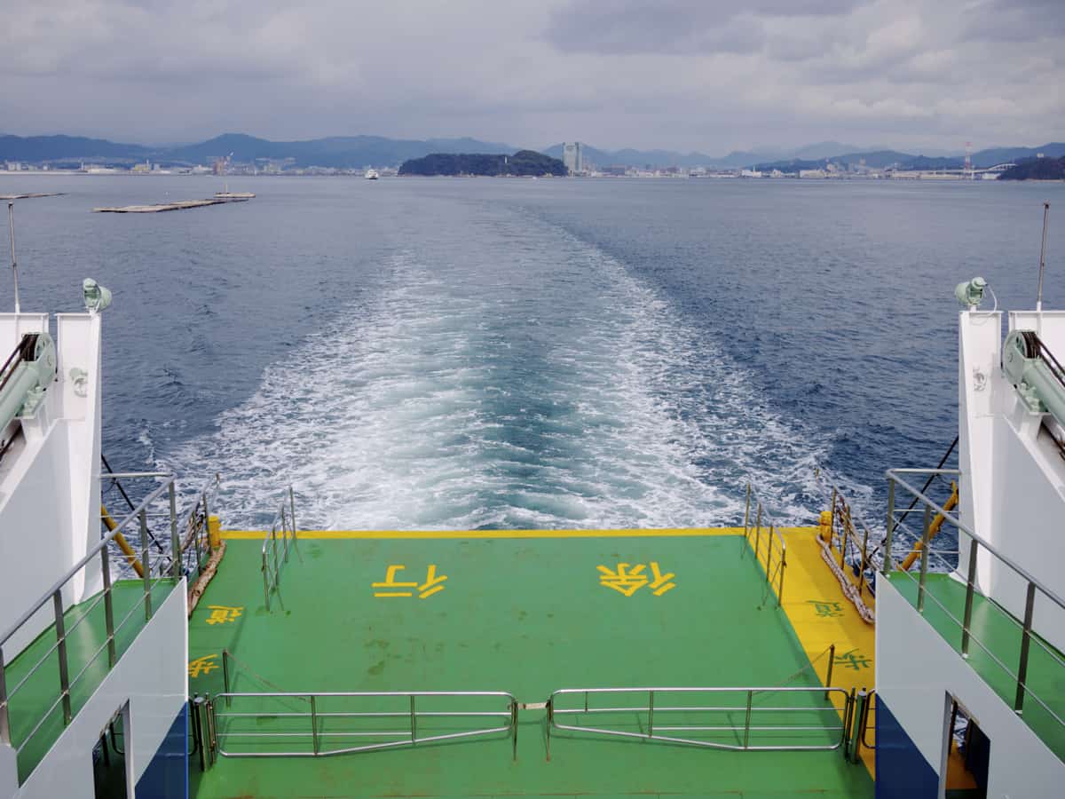 Cycling on Etajima Island - 01 Ferry to Kirikushi from Hiroshima Port