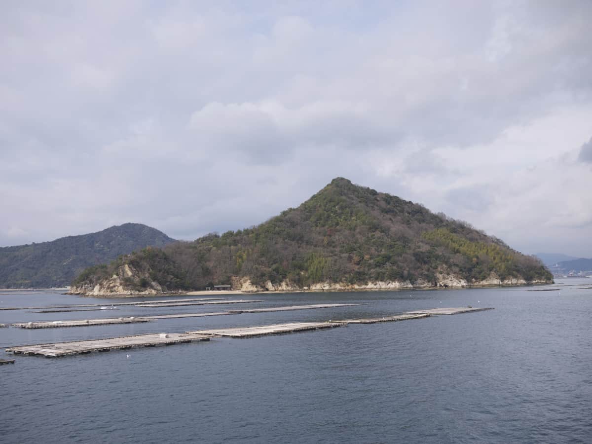 Cycling on Etajima Island - 02 Passing Toge-jima Island
