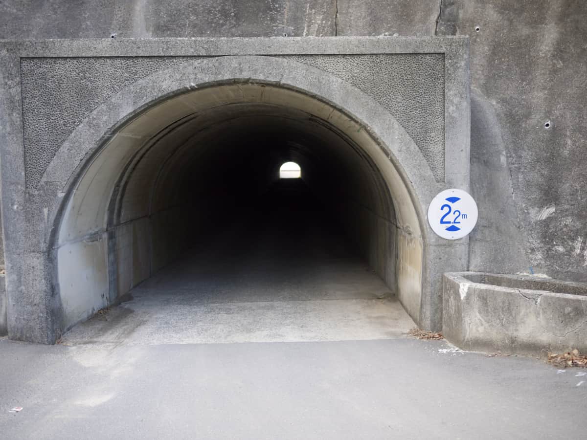 Cycling on Etajima Island - 25 Tunnel