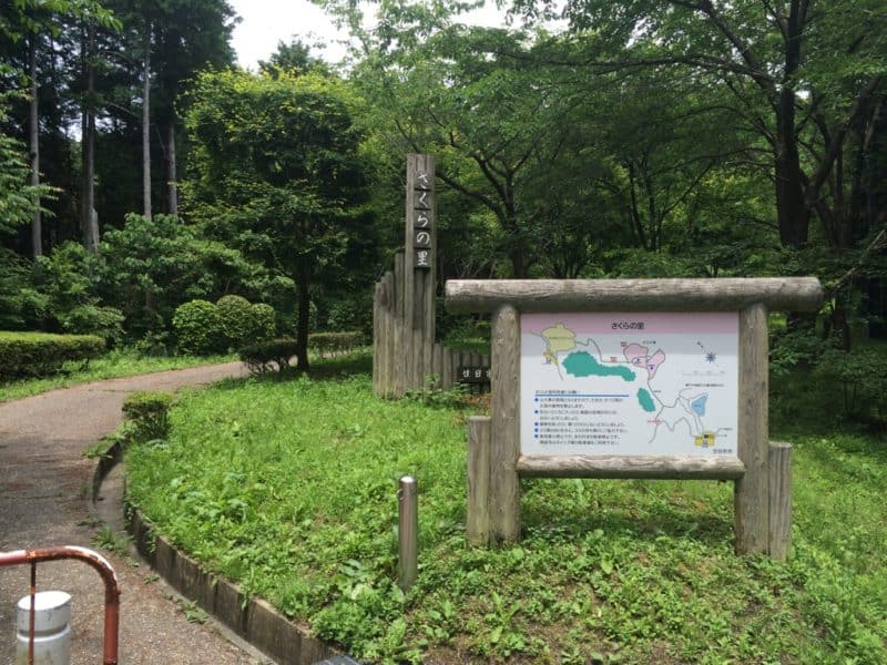 (36) Entrance to Sakura-no-sato [さくらの里]