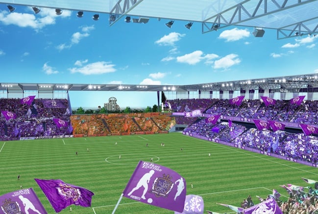 sanfrecce stadium proposal inside