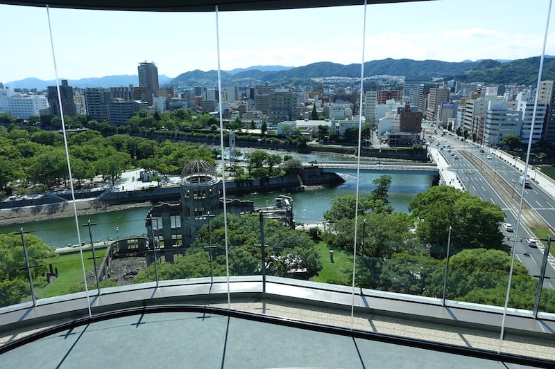 Orizuru Tower - view from the 12th floor