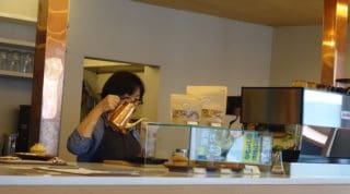cafe luster in ushita, hiroshima