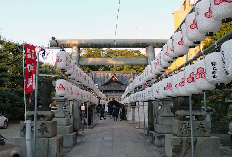 hirose shrine, hiroshima