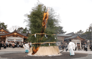 tondo festival gokoku shrine hiroshima