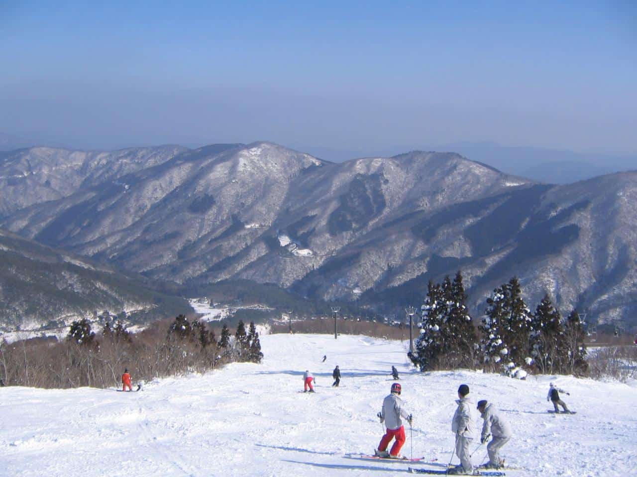 Osorakan Snow Park in Hiroshima Prefecture