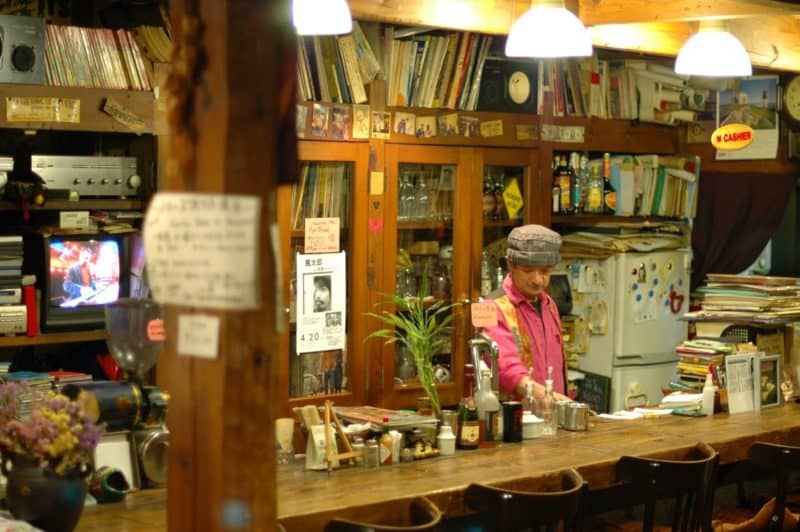 Otis cafe-bar in Hiroshima, Japan