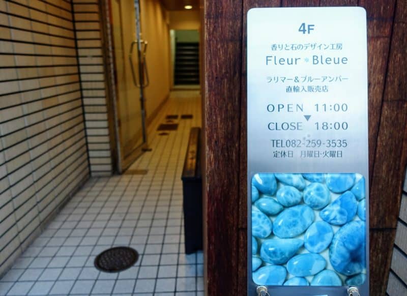 Fleur Bleue ground floor entrance