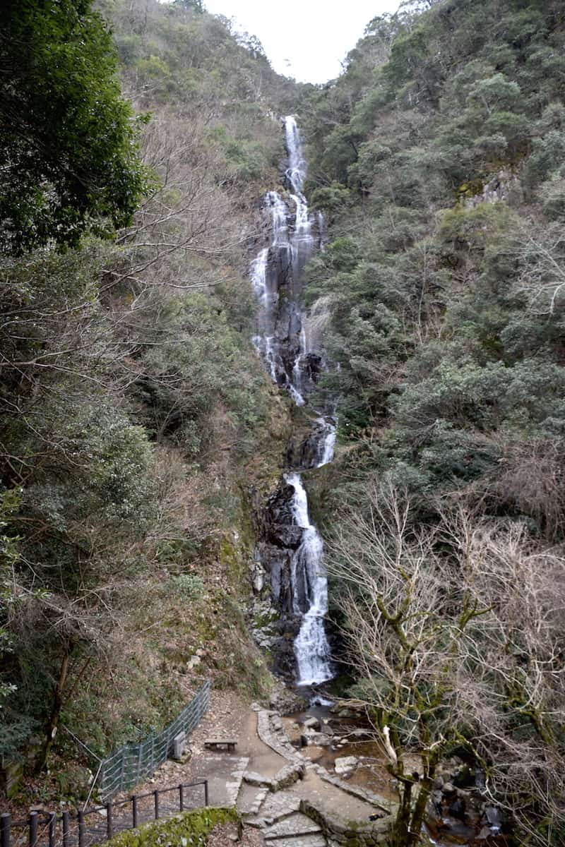Full view of Joseidaki falls