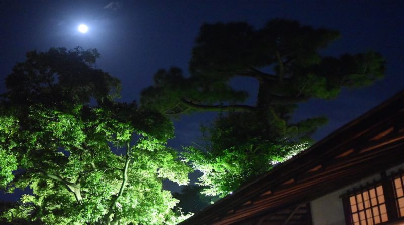 kangetsusai autumn moon viewing at shukkeien garden hiroshima japan