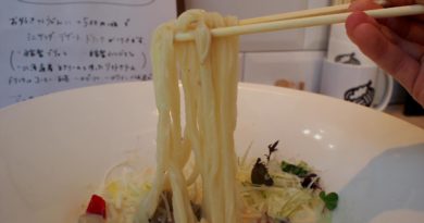 taiko udon noodle shop in hiroshima with vegetarian options
