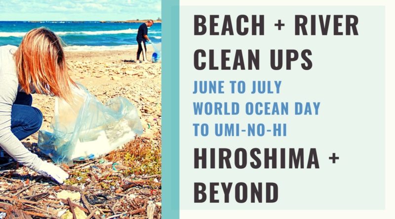 6 weeks of beach clean ups to marine day holiday