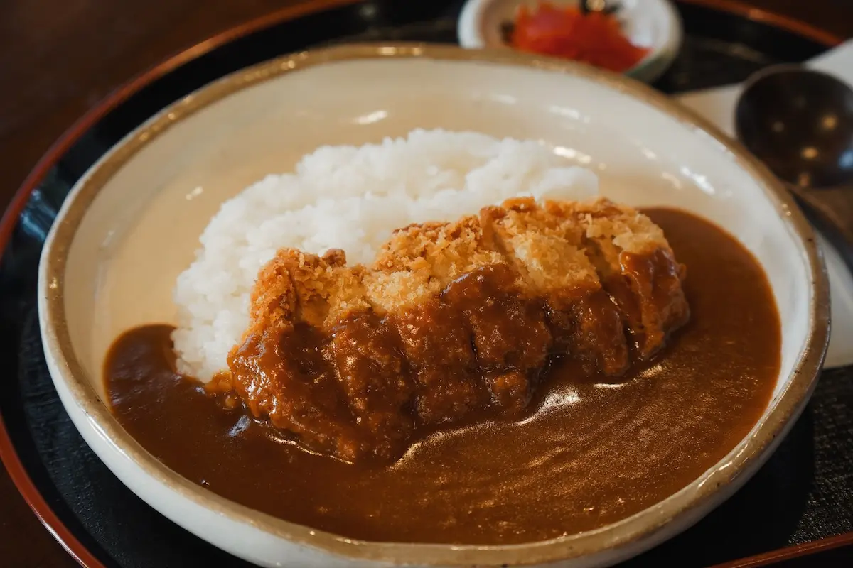 Kiyomorijyaya on Miyajima - Vegan Katsu Curry