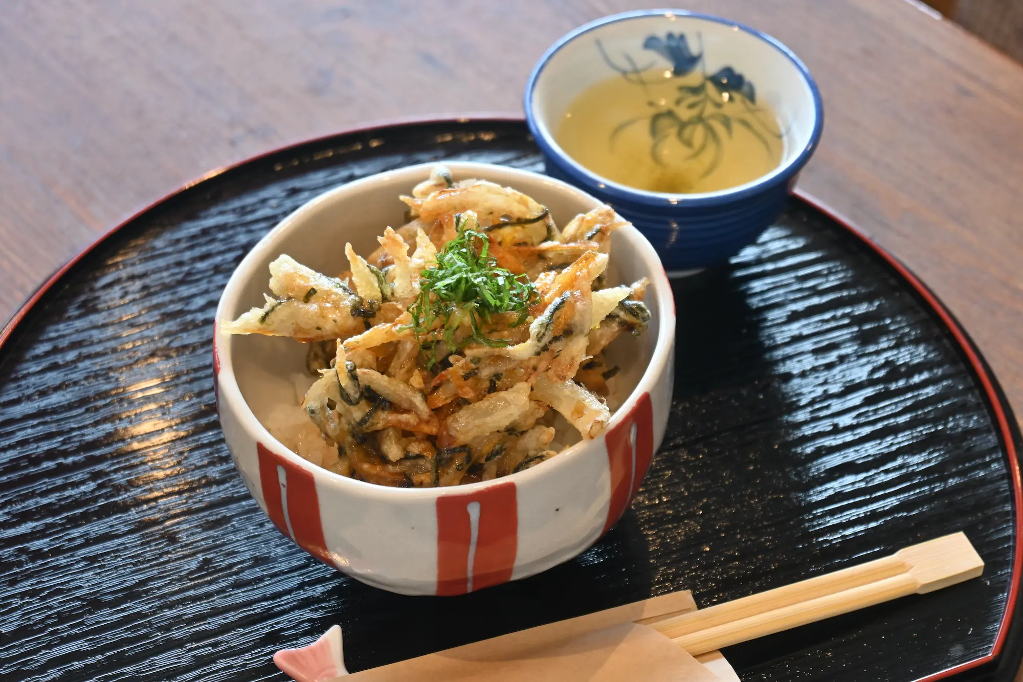 Uoharu - vegan kaiage-don - Onomichi