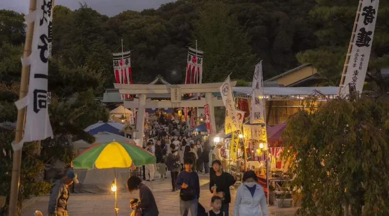 Tsuruhane shrine autumn festival