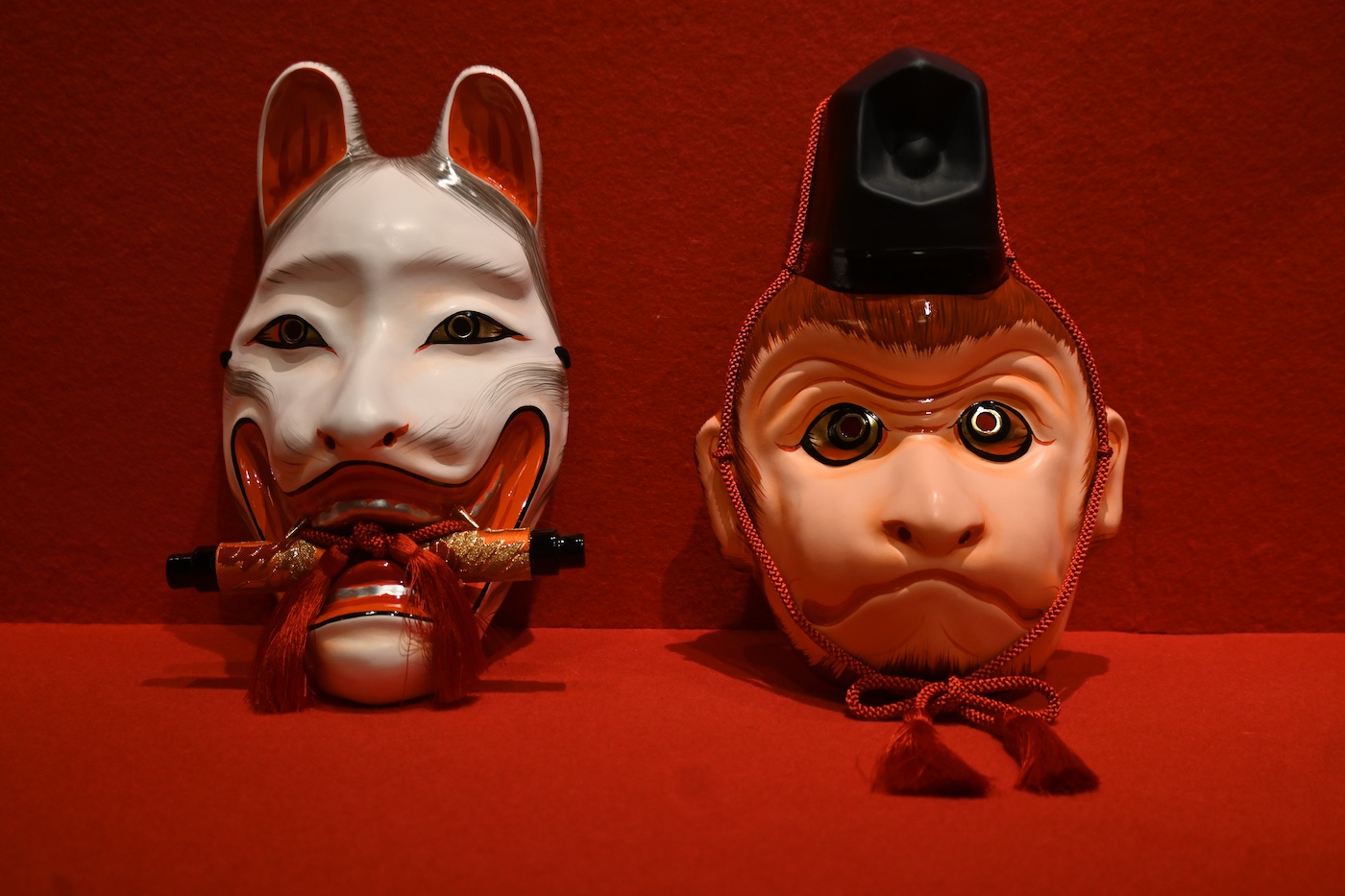 Kagura masks - Yunotsu - Iwami Ginzan