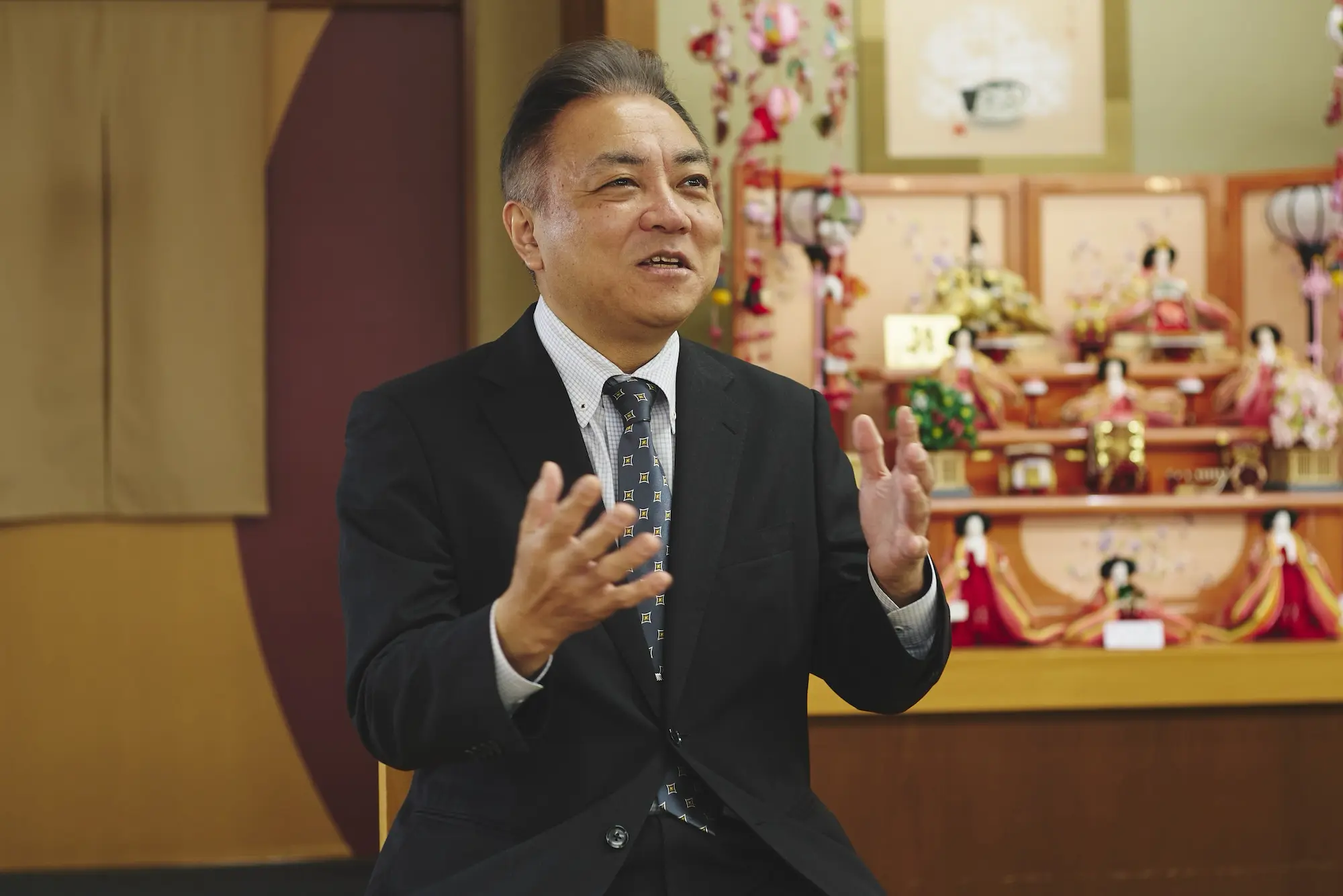 Hiroshi Oda, President of Fuji Musume
