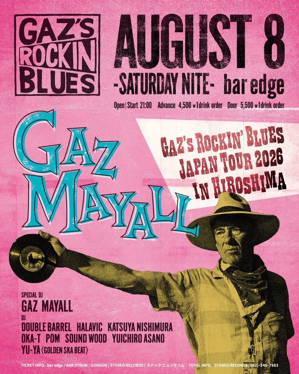 Gaz's Rockin' Blues in Hiroshima