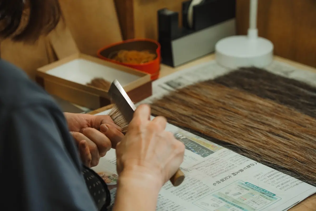 Bunkodo - Combing hair for brushes